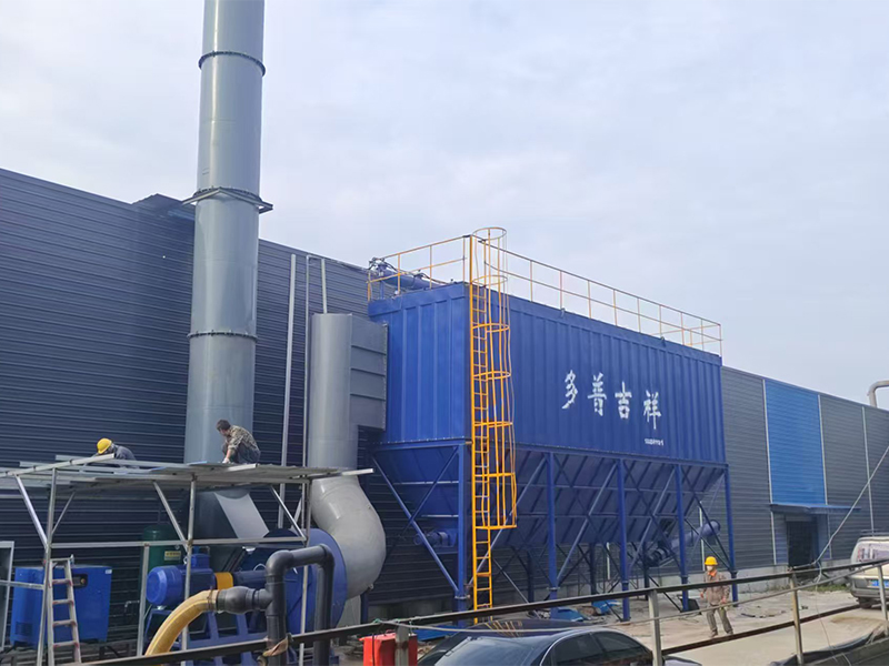 安徽銅陵石料廠(chǎng)96-10除塵器